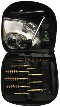 Picture of Clenzoil Field & Range Tactical Cleaning Kit Pistol/Rifle 17 Pieces Black 2236