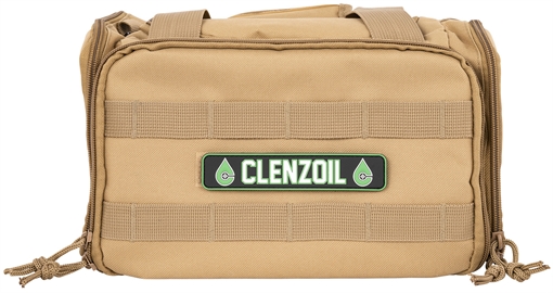 Picture of Clenzoil Universal Gun Care Range Bag Multi-Caliber/Multi-Gauge/Universal 30 Pieces Tan 2366