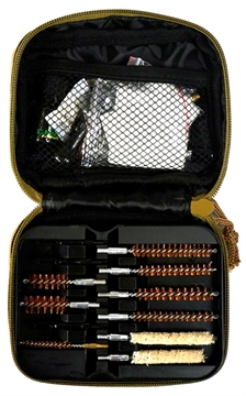 Picture of Clenzoil Field & Range Cleaning Kit Multi-Caliber Rifle/21 Pieces Tan 2830