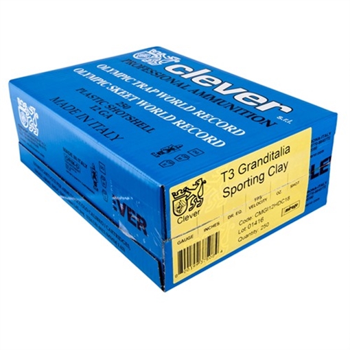 Picture of Clever MIRAG GR ITAL T3 12GA 2-3/4'' 1-1/8OZ #8 SHT 1285 FPS 250/CS CMGI12HSC8