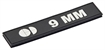 Picture of Cloud Defensive ATB Patch 9mm Black Velcro PATCH9MM