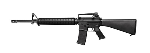 Picture of Colt's Manufacturing , Semi-automatic Rifle, AR, 223 Remington/556NATO, 20" Barrel, Threaded 1/2X28, Matte Finish, Black, Synthetic Stock, 30 Rounds, 1 Magazine AR15A4