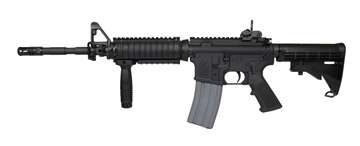 Picture of Colt's Manufacturing LE6920 SOCOM, Semi-automatic Rifle, 223 Rem/556NATO, 16" 4150 CMV Barrel, Threaded 1/2X28, Matte Finish, Black, 4 Position Collapsible Stock, 30 Round, 1 Magazine LE6920SOCOM