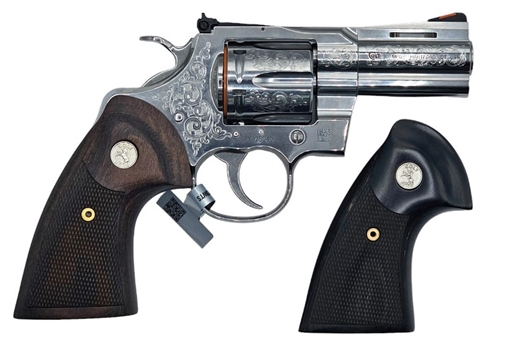 Picture of CLT PYTHON 357 3'' ENGRAVED 6R PYTHON-SP3WTS04