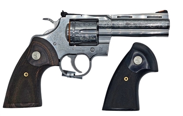 Picture of CLT PYTHON 357 4.25" ENGRAVED PYTHON-SP4WTS06