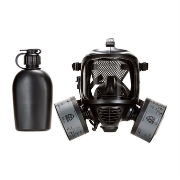 Picture of Mira Safety TACT GAS MASK-FULL FACE RESPIRATOR W/DRINK SYSTEM CM-6M