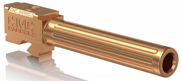 Picture of CMC GLOCK 34 FLUTED BARREL NON-THREADED DLC BRONZE HxBN 75518