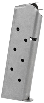 Picture of CMC Products Classic Magazine, 45ACP, 8 Round, Fits 1911, Includes Polymer Base Pad, Stainless M-CL-45FS8-P