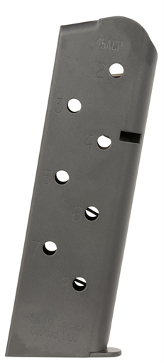 Picture of CMC Products Match Grade 8rd 45 ACP USGI For 1911 Government Black Stainless Steel MMG45FS8BP