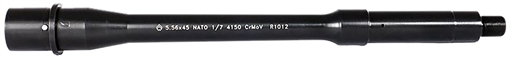 Picture of CMC Triggers AR Barrel 5.56 NATO 10.50" Black Nitride/Chrome Moly Vanadium Steel Barrel Fits AR-15 Features Button Rifled BBL556002