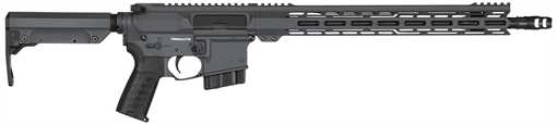 Picture of CMMG Resolute MK4 22 ARC Black Nitride Threaded Barrel, Sniper Gray Cerakote Picatinny Rail Aluminum Receiver, M-LOK Handguard, Black Synthetic CMMG 6 Position RipStock, Black Polymer Grip 28A670CSG
