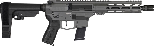 Picture of CMMG Banshee MKG 45 ACP 13+1 8" Black Nitride Medium Taper Threaded Barrel, EML 4" M-LOK Handguards, Tungsten Aluminum Picatinny Rail Receiver, CMMG Zeroed Grips 45AF30FTNG