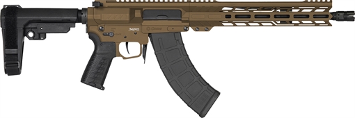 Picture of CMMG Banshee MK47 7.62x39mm 30+1 12.50" Black Nitride Medium Taper Threaded Barrel, EML 11" M-LOK Handguards, Midnight Bronze Cerakote Aluminum Picatinny Rail Receiver, CMMG Zeroed Grips 76AB60AMB