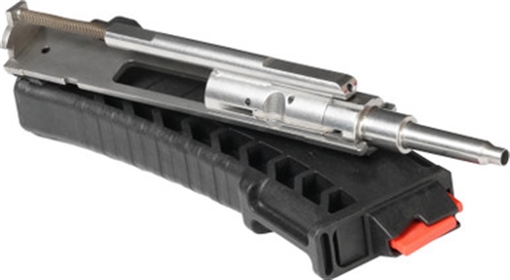 Picture of CMMG AR Conversion Kit Bravo, 22LR, Conversion Bolt and Magazine, 25Rd, Stainless Finish 22BA6E1