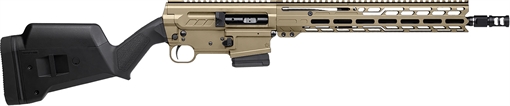 Picture of CMMG Dissent BR4 *CA Compliant 300 Blackout 10+1 14.50" Black Nitride Threaded Barrel, Coyote Tan Cerakote Picatinny Rail Aluminum Receiver, Magpul SGA Black Synthetic Stock 30A5C0FCT