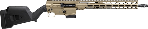 Picture of CMMG Dissent BR4 *CA Compliant 300 Blackout 10+1 16.10" Black Nitride Threaded Barrel, Coyote Tan Cerakote Picatinny Rail Aluminum Receiver, Magpul SGA Black Synthetic Stock 30A650ACT