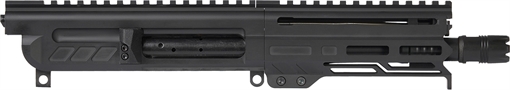 Picture of CMMG Dissent MK4 300 Blackout 6.50", Left Side Charging Handle, Armor Black, Zeroed Linear Comp, 4.60" M-LOK Handguard, Picatinny End Plate, Fits AR-Platform 30B0E67AB