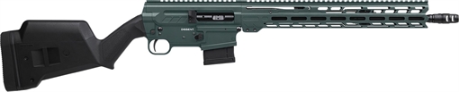 Picture of CMMG 55A520B-CG Dissent BR4 5.56x45mm 10+1 16.10" Black Nitride Threaded Barrel, Charcoal Green Cerakote Aluminum Receiver w/Picatinny Rail, M-LOK Handguard, Magpul Fixed Black Synthetic Stock 55A520BCG