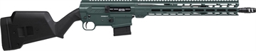 Picture of CMMG 55A520B-CG Dissent BR4 5.56x45mm 10+1 16.10" Black Nitride Threaded Barrel, Charcoal Green Cerakote Aluminum Receiver w/Picatinny Rail, M-LOK Handguard, Magpul Fixed Black Synthetic Stock 55A520BCG