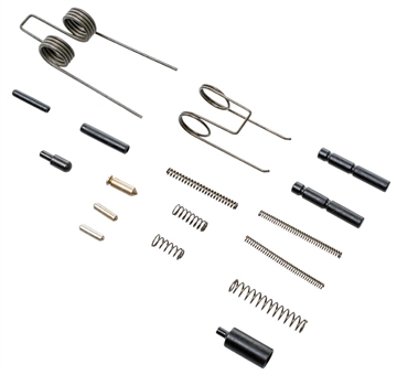 Picture of CMMG AR Parts Kit, Lower Spring and Pin Kit, Trigger Spring, Hammer Spring, 2 Hammer Trigger Pins, 2 Takedown Springs, Disconnector Spring, Safety Selector Detent/Spring, Bolt Catch Spring/Plunger/Coil Pin, Trigger Coil Pin, Buffer Retainer/Retainer Spring, Takedown Detent 55AFF75