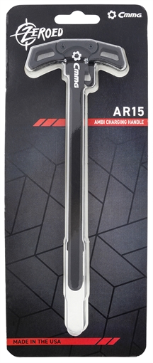 Picture of CMMG Charging Handle Zeroed Ambidextrous 7075-T6 Aluminum for AR-15 Platform 55BA5A4