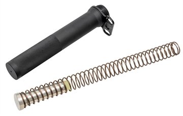 Picture of CMMG Receiver Extension Kit Black Buffer Tube, Carbine Buffer, Ambi Sling Mount End Plate, Fits AR-15 Pistol 55CA65A