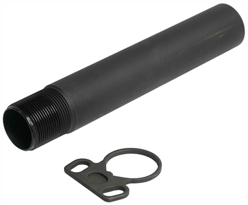Picture of CMMG Pistol Tube Assembly Black, Includes Ambi Sling End Plate Fits AR-Platform 55CA67D