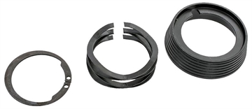 Picture of CMMG Hand Guard Slip Ring Kit, Includes Slip Ring, Spring, and Retaining Ring, Black 55DA2CF