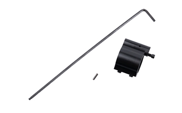 Picture of CMMG ZEROED Adjustable Gas Block, Fits AR-15 with .750" Barrels, Nitride Finish, Black 55DA31F