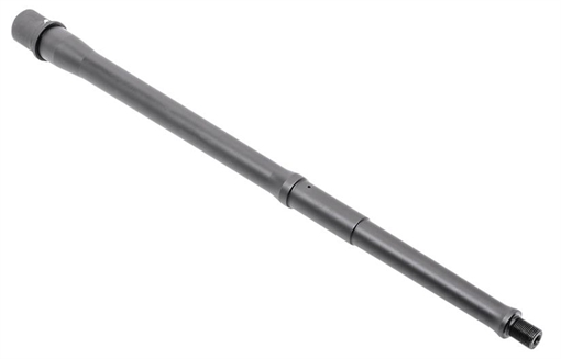 Picture of CMMG Barrel Sub-Assembly 5.56x45mm NATO 16.10" Black Nitride Finish 4140 Chromoly Steel Material Midlength with Medium Taper Profile for AR-15 55DC70A