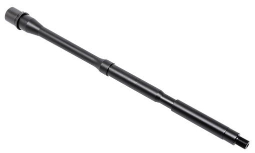 Picture of CMMG Barrel Sub-Assembly 5.56x45mm NATO 16.10" Black Nitride Finish 4140 Chromoly Steel Material Carbine Length with M4 Profile for AR-15 55DE10A