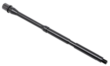 Picture of CMMG Barrel Sub-Assembly 5.56x45mm NATO 16.10" Black Nitride Finish 4140 Chromoly Steel Material Carbine Length with M4 Profile for AR-15 55DE10A