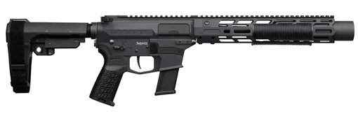 Picture of CMMG 6.5" PISTOL SD 45ACP SUPPRESSED ZEROED BANSHEE 1-13RD ZEROED TRIGGER MK4 ARMOR BLACK (11DB021) 45AEA70-AB