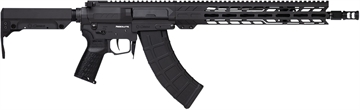 Picture of CMMG Resolute MK47, Semi-automatic Rifle, 7.62X39, 14.3" Barrel, Pinned and Welded (16" Overall Length), Threaded 5/8x24, ZEROED Muzzle Brake, Cerakote Finish, Armor Black, 15" Free Float M-LOK Handguard, ZEROED Polymer Grip, CMMG Ripstock, Manual Safety, 30 Rounds, 1 Magazine 76AED0A-AB 76AED0AAB