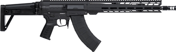 Picture of CMMG DISSENT MK47, Semi-automatic Rifle, 7.62X39mm, 14.3" Medium Taper Barrel, 16.1" OAL with Pinned and Welded ZEROED SVD Muzzle Brake, Cerakote Finish, Armor Black, Free Float M-LOK Handguard, DISSENT Side Folding Stock, Manual Safety, 30 Rounds, 2 Magazines 86A7F0B-AB 86A7F0BAB