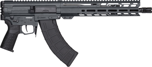 Picture of CMMG Dissent MK47 7.62x39mm 30+1 12.50" Black Nitride Threaded Barrel, M-LOK Handguards, Sniper Gray Cerakote Aluminum Picatinny Rail Receiver 86A8E0BSG