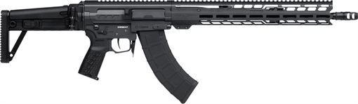Picture of CMMG DISSENT MK47, Semi-automatic Rifle, 7.62X39mm, 16.1" Medium Taper Threaded Barrel, ZEROED 308 Muzzle Brake, Cerakote Finish, Sniper Gray, Free Float M-LOK Handguard, DISSENT Side Folding Stock, Manual Safety, 30 Rounds, 2 Magazines 86AD60B-SG 86AD60BSG