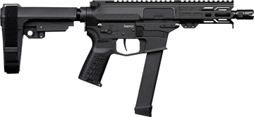 Picture of CMMG Banshee MKGs Fixed Ejector Handgun 9mm Luger 33rd Magazine 5'' Barrel RipBrace Armor Black 99A290F-AB
