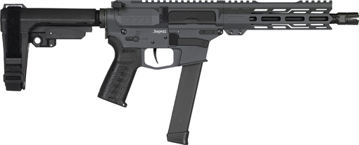Picture of CMMG PISTOL, BANSHEE, MKGS, 9MM, 8", SNIPER GRY W/ADJ RIP BRACE 99A3B0F-SG 99A3B0FSG