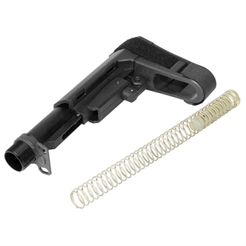 Show details for CMMG RipBrace Kit 6 Position Black Synthetic with Fastback & P3 Technology for AR-Platform 55CA9F7 Picture of CMMG RipBrace Kit 6 Position Black Synthetic with Fastback & P3 Technology for AR-Platform 55CA9F7