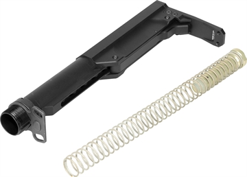Picture of CMMG AR15 RIPSTOCK STOCK ASSEMBLY (6-POSITION) ARMOR BLACK 55CA96C-AB 810097506886