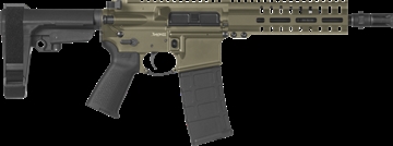Picture of CMMG Banshee 300 Mk4 300 AAC Blackout OD Green Semi-Automatic 30 Round Pistol 30A81E2-OD
