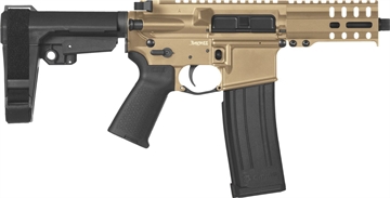 Picture of CMMG Banshee 300 Mk4 5.7x28mm Flat Dark Earth Semi-Automatic 30 Round Pistol 54A186A-FDE