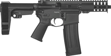 Picture of CMMG Banshee 300 Mk4 5.7x28mm Graphite Black Semi-Automatic 30 Round Pistol 54A186A-GB