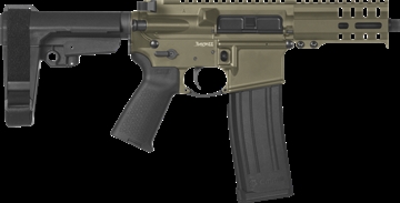 Picture of CMMG Banshee 300 Mk4 5.7x28mm OD Green Semi-Automatic 30 Round Pistol CMMG-54A186A-OD