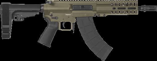 Picture of CMMG Banshee 300 Mk47 7.62x39mm OD Green Semi-Automatic 30 Round Pistol 76AE824-OD