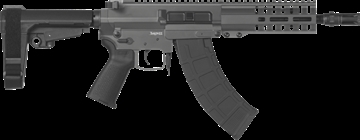 Picture of CMMG Banshee 300 Mk47 7.62x39mm Sniper Grey Semi-Automatic 30 Round Pistol 76AE824-SG