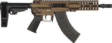 Picture of CMMG BANSHEE 300 MK47 HGA 7.62 X 39MM 8 IN BBL. MIDNIGHT BRONZE RIPBRACE 76AE824-MB