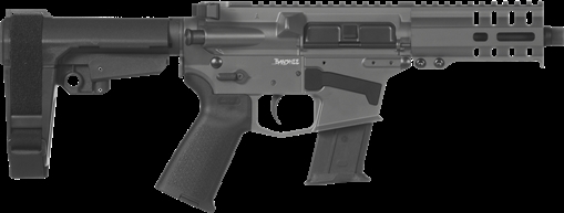 Picture of CMMG Banshee 300 Mk57 5.7x28mm Sniper Grey Semi-Automatic 30 Round Pistol 57A1843-SG