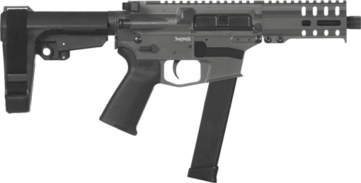 Picture of CMMG Banshee 300 MkG 45 ACP Sniper Grey Semi-Automatic 30 Round Pistol 45A691C-SG